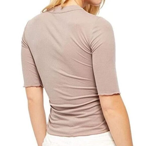 Intimately Free People OB1060305 Women's Sz M Coyote/Neutral Talk To Me T-Shirt - Picture 7 of 7